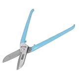 Fockety Tijeras de hojalatero para Cortar láminas de Metal, Tijeras de Metal de 12 Pulgadas, Tijeras de Corte para Cortar Cobre Fino, Caucho, planchas de plástico, planchas de Hierro