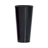 Maceta brillo TUBUS SLIM 8L., dimensiones (mm) 200x200x381, color Antracita
