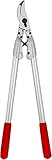 FELCO 210A-60 Tijeras de podar (longitud 60 cm, tijeras de podar a dos manos con cabezal de corte de tracción, ø de corte 35 mm, mangos ergonómicos, tijeras de jardín)
