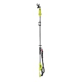 RYOBI - Podadora Telescópica 18V ONE + - Cuchillas Bypass - Capacidad de Corte 32 mm - Cabezal Articulado - Longitud 190 a 270 cm - Se Entrega con Arnés de Hombro (sin Batería ni Cargador) - RY18PLA-0