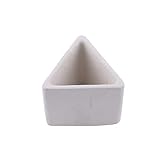 Modelo flower pot Triángulo maceta de flores - maceta de cemento maceta de flores decorativas maceta de flores blanco maceta de jardín de escritorio maceta pequeña maceta Lavabo de herramientas