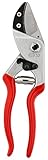 FELCO 32 tijeras de podar (tijeras de podar, corte ø 25 mm, longitud 210, tijeras de podar para manos grandes, con yunque curvado, para diestros + zurdos)