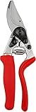 FELCO 7 Tijeras de podar con mango enrollable (corte ø 25 mm, longitud 210 mm, tijeras de podar para manos grandes, mangos ergonómicos, tijeras con amortiguador)