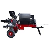 Astilladora De Leña Horizontal 12 toneladas Con Motor a Gasolina