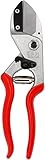 FELCO 31 Tijeras de podar (tijeras de podar, corte ø 25 mm, longitud 210, tijeras para manos grandes, con yunque, para diestros + zurdos)