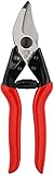FELCO CP Tijeras universales para el hogar + jardín (tijeras para madera, papel, cartón, alambre de hierro, cuero, goma, longitud 205 mm, mango con plástico)