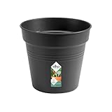 elho Green Basics Growpot Macetero, 12 litros, Negro, 30x30x27,6 cm