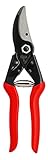 FELCO 5 tijeras de podar (corte ø 25 mm, longitud 225 mm, tijeras de podar para manos grandes, hoja de acero, cabeza de corte puntiaguda)