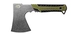 Gerber Hacha de acampar y al aire libre, Pack Hacha Flat Sage, Con funda, Longitud: 24 cm, Peso: 590 g, 31-003482