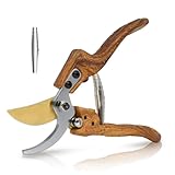 X-COTEC Tijera Podar, Tijera Jardineria, Tijeras de Podar de Mano Profesionales, Herramientas Jardineria con Antideslizantes Mango de Bloqueo, Tijera de Jardin Ergonómicas y Ligeras