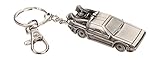 SD TOYS - Llavero Coche Delorean Regreso al Futuro en Metal 3D, 6 x 2,5 x 1,5 cm