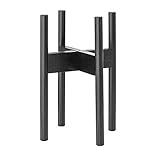 Rubberneck Plant Stand - Soporte para Plantas Ajustable de Bambú - Uso Interno y Estreno - Negro