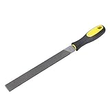 Lima Plana Grande de 8 Pulgadas, Herramienta de Afilado Manual, Herramienta de Afilado, Hoja de Molienda de Acero con Mango para Afilar Cuchillos, Hacha, Hacha de Metal(de Dientes Finos)