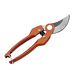 Tijera de Poda a Una Mano Pruning J469-20 - Ajuste Manual - Corte Bypass para Trabajos de Precisión - Resistente y Muy Ligera - Tijera de Jardinería Fabricada en Acero Forjado - Altuna