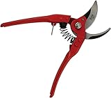 Tijeras de Poda Universal - Herramienta Profesional de Jardinería - Tijera de Mano ideal para Plantas, Flores, Jardín y Huerto - Corte Máximo 20 mm con Amortiguador - Biotop