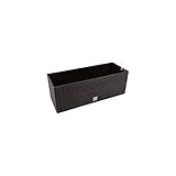 Maceta para flor Rato Case Serie 500, 17 l, color bronce oscuro