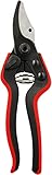 FELCO 160S Tijeras de podar (corte ø 20 mm, tijeras de podar para manos pequeñas, longitud 200 mm, tijeras de podar con ranura para zumo, mangos ergonómicos)