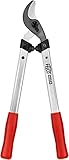 FELCO 211-50 tijeras de podar (corte ø 35 mm, longitud 500 mm, tijeras de podar con cabeza de corte de tracción, mangos de aluminio, para ramas grandes)