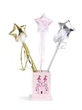 Great Pretenders- Deluxe Star Wand Set (4P,4S,4G) Hachas de Batalla, Color (Multicolor) (15500)