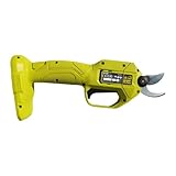 RYOBI - Podadora Inalámbrica 18V ONE+ 20cm, Peso 0,74kg - Capacidad de Corte 20/25 mm - Corta Tallos, Ramas y Arbustos sin Esfuerzo - Hasta 1500 Cortes con Batería 1,5 Ah (No Incluida) - RY18SCA-0