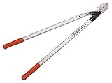 Tijera de Podar a Dos Manos Pruning 50-100 - Ajuste Manual - Empuñadura Ergonómica - Corte Yunque - Con Sistema Desmultiplicador - Fabricada con Aluminio Forjado - Ideal para la Poda Seca - Altuna