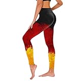 OIUHJN Wander Set - Mallas deportivas para hombre y mujer, con degradado de color, para levantamiento de caderas, para la escuela, rojo, L