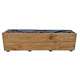FKL - Macetero de Madera (Roble, 90 cm)