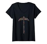 Mujer Terraria - Camiseta con diseño de hacha Camiseta Cuello V