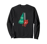 Leñador Forestal Motosierra Árboles Hacha Forestal Madera Sudadera