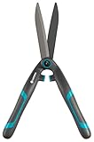 Gardena Cortasetos PrecisionCut: Tijeras ergonómicas de precisión para la poda Ornamental, 18 cm, Particular Forma en Z, amortiguación (12302-20)