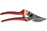 Original LÖWE 14 Tijeras de podar 14.107 con Cuchillas afiladas de Acero de Carbono, Tijeras de Bypass Ligeras con Revestimiento Antiadherente para Cortar arbustos, Ramas de Rosas, Flores Cortadas