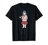 Anime Hacha Chica - Terror japonés Estética Kawaii - Hacha gótica Camiseta