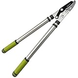 Davaon Pro Tijeras de Podar Telescópicas - Extensibles, con Yunque, Mango Liviano y Hojas SK5 Premium, Tijeras para Poda de Árboles de Alta Resistencia, Mejora la Experiencia de Poda