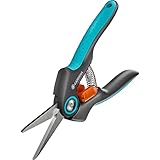 Gardena tijeras FreshCut: Tijeras de recolección de acero inoxidable para recolectar con precisión hierbas, bayas o flores, hoja de 47 mm, mango ergonómico, incl. tapa de seguridad (12212-20)