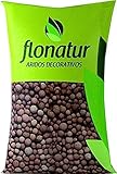 Flonatur, Arlita Saco de 20 Litros para Drenaje de Macetas y Jardines, Arcilla Expandida para Plantas en Forma de Bolas, Mantiene la Tierra Húmeda, Ideal para el Drenaje de Suelo
