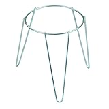 SATURNIA 03080 Soporte Maceta Pie Zincado 24 cms