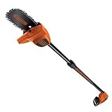 BLACK+DECKER GPC1820L20 Motosierra telescópica (pértiga) a batería 18V 2Ah Espada de corte de 20 cm