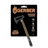 Gerber Hacha para exteriores, Downrange Tomahawk, Con cabeza de martillo y palanca, Incluye funda, Compatible con MOLLE, Material: acero 420HC, Longitud: 48,9 cm, Peso: 862 g (sin funda), 30-000715