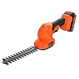 BLACK+DECKER BCSS18D1, Kit Tijera Cortacésped Arreglasetos con Una Batería 18 V 2 Ah Litio
