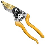 GRÜNTEK Tijeras de Podar de Jardinería Profesional para Diestros y Ambidextro, Hoja Acero japonés SK5 52 mm