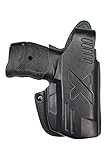 VlaMiTex B4 Pistolera de Piel para Cinturón para Walther PDP PGS Umarex