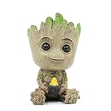 thematys Baby Groot | 15x8,5x8,5cm | Maceta | Figura de Juego | Figura de Acción | Película Clásica | Artículo Fan | I Am Groot | Guardianes de la Galaxia | Regalo | Decoración de acuarios