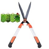 Hedge Shears, podar Tijeras, SK-5 de acero al carbono para herramientas, Jardín Hedge arbustos césped de hierba, hogar de frutas Profesional rama de árbol Greening Tijeras
