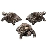 Jiakalamo Juego de 3 patas de soporte para macetas con forma de animal, elevadores de macetas, soporte decorativo para macetas para interiores y exteriores para mejorar el flujo de aire y el drenaje