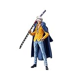 Hilloly Figuras de Trafalgar D. Water Law, 1 PCS One Piece Figures Decoración Suministros Figuras del Rey Pirata Náutico para Fiesta Adecuado para Decoración de Pasteles One Piece Trafalgar D. Water