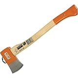 Bahco HUS-0.8-500 - Hacha Multiusos, Cabeza De Acero Y Mango Curvado, 500 Mm