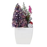 ABOOFAN Árbol De Navidad De Mesa Árbol De Navidad Artificial En Maceta Plantas Artificiales Argot Plantas Falsas Plantas En Macetas Realistas Otoño Mesa De Comedor Decoración Árbol