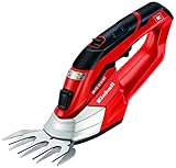 Einhell GE-CG 12 Li WT -Tijeras Inalámbricas para cortar hierba y podar arbustos, batería Ion de litio (12V/1.5Ah, peso: 0.8Kg)