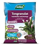 Westland granulado de arcilla expandida, 3 l – Arlita para el cultivo hidropónico, sustrato para drenaje, para interiores y exteriores