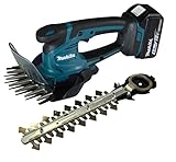 Makita DUM604RFX - Tijeras de césped (18 V, inalámbricas), color negro